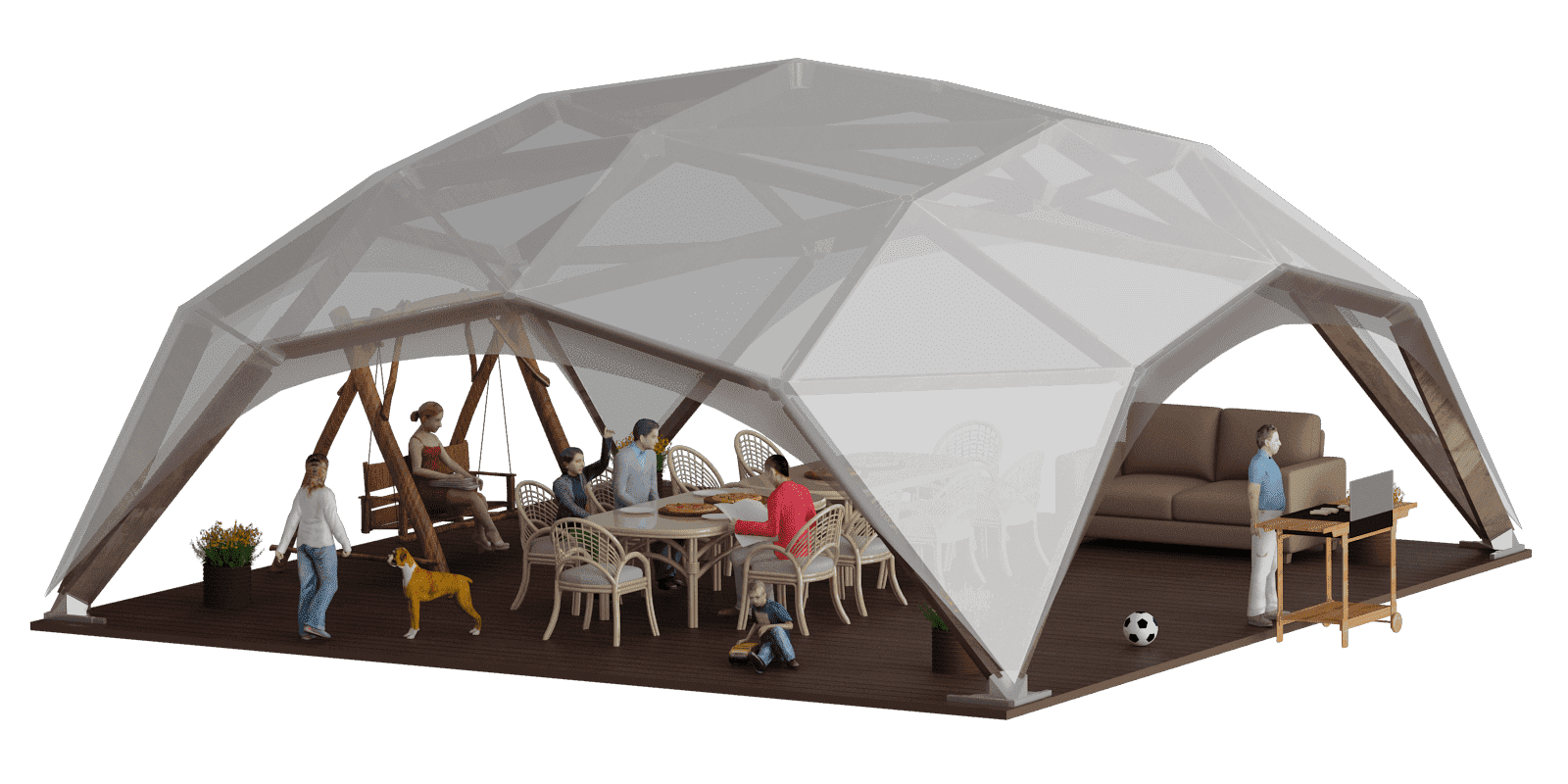 Modern gazebos